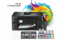 BAZAR - BROTHER multifunkce inkoustová MFC-T930DW - A4 128MB 2400x600 17ppm LCD FAX USB 2.0. WIFI  - INKTANK, INK BENEFI