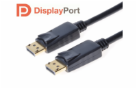 PREMIUMCORD DisplayPort 1.2 přípojný kabel M/M, zlacené konektory, 5m