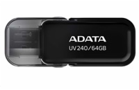 ADATA Flash disk UV240 64GB / USB 2.0 / černá
