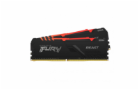 KINGSTON DDR4 32GB CL16 KF432C16BB12AK2/32 KINGSTON DIMM DDR4 32GB (Kit of 2) 3200MT/s CL16 FURY Beast RGB, XMP
