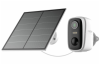 STRONG IP kamera FALKY-2KS/ bateriová/ solár/ Wi-Fi 6/ 3Mpix/ objektiv 3,2mm/ IP65/ duální noční vidění/ microSD/ bílá