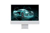 Počítač All in One Apple iMac 24" (M1, 2021) Silver  Počítač All in One - 24 palců, 16 GB, Apple M1, 256 GB NVMe SSD, macOS, 4480 x 2520 px, Apple M1, Bluetooth, WIFI, Webkamera