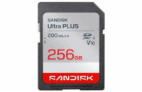 Sandisk Ultra PLUS SDXC karta 256GB UHS-I, V10, U1, C10, (200MB/s)