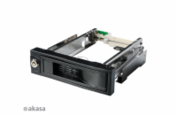 AKASA HDD box Lokstor M52, 1x 3.5" SATA HDD do 5.25" interní pozice, černá