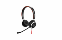 Jabra Evolve 40/Stereo/Jack/Drát/Černá