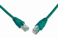 Solarix Patch kabel CAT5E SFTP PVC 7m zelený snag-proof C5E-315GR-7MB