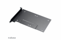 AKASA adaptér 2.5" SSD a HDD mounting bracket do PCIe/PCI slot