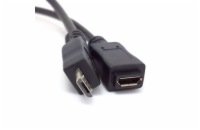 PREMIUMCORD Kabel prodlužovací micro USB - micro USB 2m (M/F)