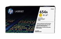 HP 654A Yellow LJ Toner Cart, CF332A (15,000 pages)
