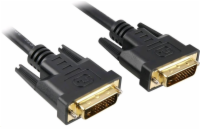 PREMIUMCORD Kabel DVI - DVI propojovací 10m (DVI-D, M/M, dual link)