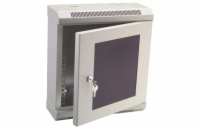 10" rack jednodílný 9U/140 DATACOM Šedý Skl. dv.
