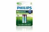 Philips dobíjecí baterie AAA 800mAh, NiMH - 2ks