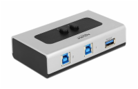 Delock přepínač USB 3.0 2 port ruční obousměrný