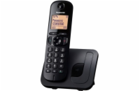 Panasonic KX-TGC210FXB, bezdrát. telefon, černý