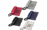 Panasonic KX-TS500FXW - jednolinkový telefon, bílý