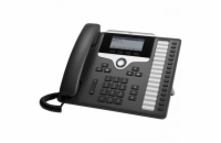 Cisco CP-7861-K9= VoIP telefon, 2x LAN, 1x AUX, s displejem