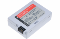 Baterie T6 power Canon LP-E8, 1050mAh, 7,6Wh, šedá