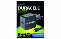 Duracell USB Nabíječka pro čtečky & telefony 2,4A včetně kabelu USB micro B černá 1m