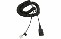 Jabra QD-RJ45, 0,5-2m, coiled - Siemens Open Stage