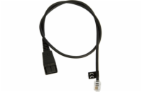 Jabra QD-RJ10, 0,5 m, straight