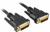 PREMIUMCORD Kabel DVI - DVI propojovací 2m (DVI-D, M/M, dual link)