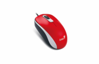 GENIUS myš DX-110, drátová, 1000 dpi, USB, červená