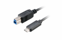 AKASA - USB 3.1 typ C na typ B adaptér - 100 cm