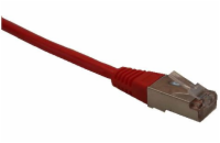 Patch cord FTP cat5e 0,25M červený