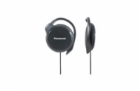 Panasonic RP-HS46E-K, drátové sluchátka, přes uši, 3,5mm jack, kabel 1,1m, černá