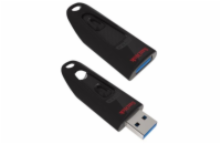 SanDisk Ultra/128GB/100MBps/USB 3.0/USB-A/Černá