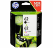 HP ink 62 (černá 4ml, barevná 4,5ml) pro HP ENVY 5540, HP ENVY 5640, HP ENVY 7640, HP OfficeJet 5740