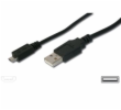 PremiumCord Kabel micro USB 2.0, A-B 0,5m