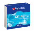 VERBATIM CD-R(10-Pack)Slim/ExtraProtection/DL/52x/700MB