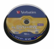 VERBATIM DVD+RW(10-Pack)Spindle4x/DLP/4.7GB