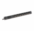 DIGITUS 19" PDU, 1U hliník, SCHUKO -> 7x CEE 7/4, JISTIČ