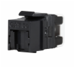 Zařezávací keystone Solarix CAT5E UTP RJ45 SXKJ-5E-UTP-BK