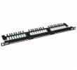 Solarix SX24HD-5E-UTP-BK 19" Patch panel Solarix 24xRJ45 CAT5E UTP 0,5U černý