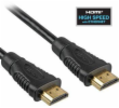 PremiumCord HDMI High Speed + Ethernet kabel/ zlacené konektory/ 7m/ černý