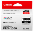 Canon CARTRIDGE PFI-1000MBK matná černá pro ImagePROGRAF PRO-1000 (1 600 str.)