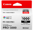 Canon CARTRIDGE PFI-1000PBK photo černá pro ImagePROGRAF PRO-1000 (256 str.)