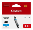 Canon CARTRIDGE CLI-581XXL azurová pro PIXMA TS615x, TS625x, TS635x, TR7550, TS815x (820str.)