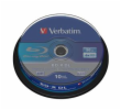 VERBATIM BD-R DL 50GB, 6x, spindle 10 ks