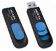 ADATA Flash Disk 32GB UV128, USB 3.1 Dash Drive (R:40/W:25 MB/s) černá/modrá