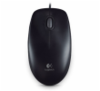 Logitech myš B100/ Drátová/ Optická/ 800dpi/ USB/ černá