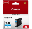 Canon CARTRIDGE PGI-1500XL C azurová pro Maxify MB2050, MB2150, MB2350, MB2750 a MB2755 (1020 str.)