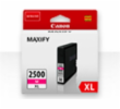 Canon CARTRIDGE PGI-2500XL M purpurová pro Maxify iB4050, iB4150, MB5050, MB5150, MB5155, MB5350, MB54x (1295 str.)