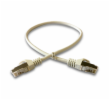 DATACOM Patch cord S/FTP CAT6A 0,5m šedý