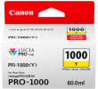 Canon CARTRIDGE PFI-1000Y žlutá pro ImagePROGRAF PRO-1000 (329 str.)