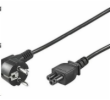 PREMIUMCORD Kabel napájecí 230V pro NTB (3pin, Schuko, trojlístek) 3m