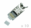 DATACOM Plug STP CAT7(6A) 8p8c- RJ45 drát (10ks)